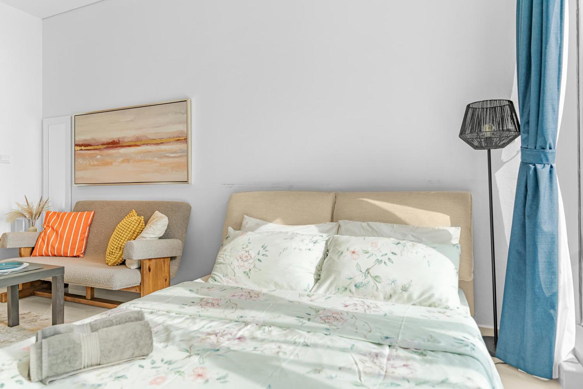 Cozy Sea & Marina View With Rooftop Pool & Private In Palm Jumeirah, Steps To Nakheel Mall شقة دبي